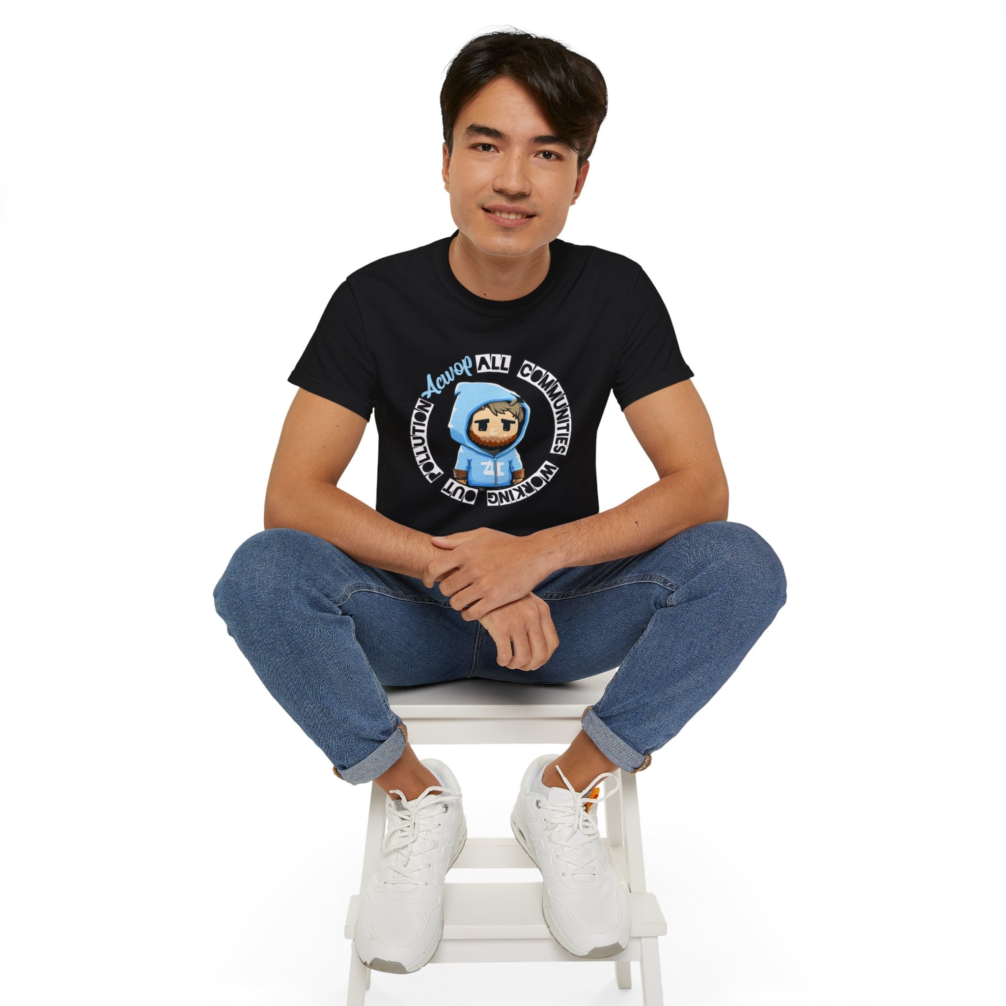 Blue Acwop Tee